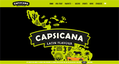 Desktop Screenshot of capsicana.co.uk